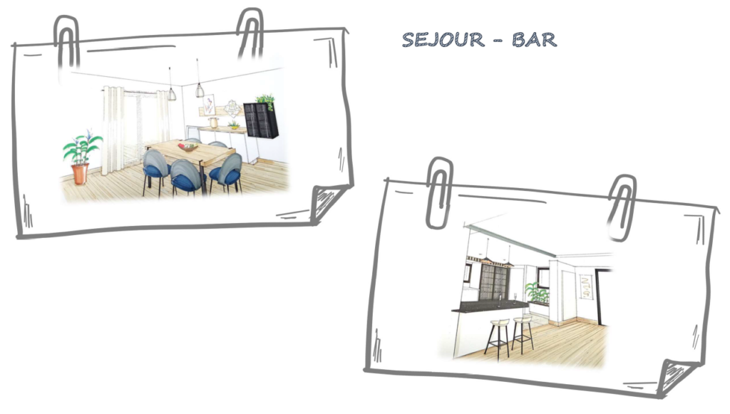 salle à manger_séjour_plan bar